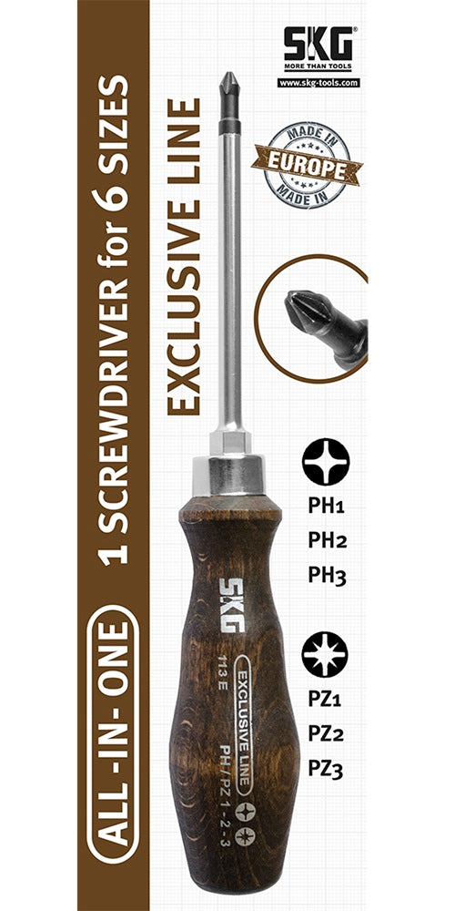 ALL-IN-ONE Schraubendreher Holz